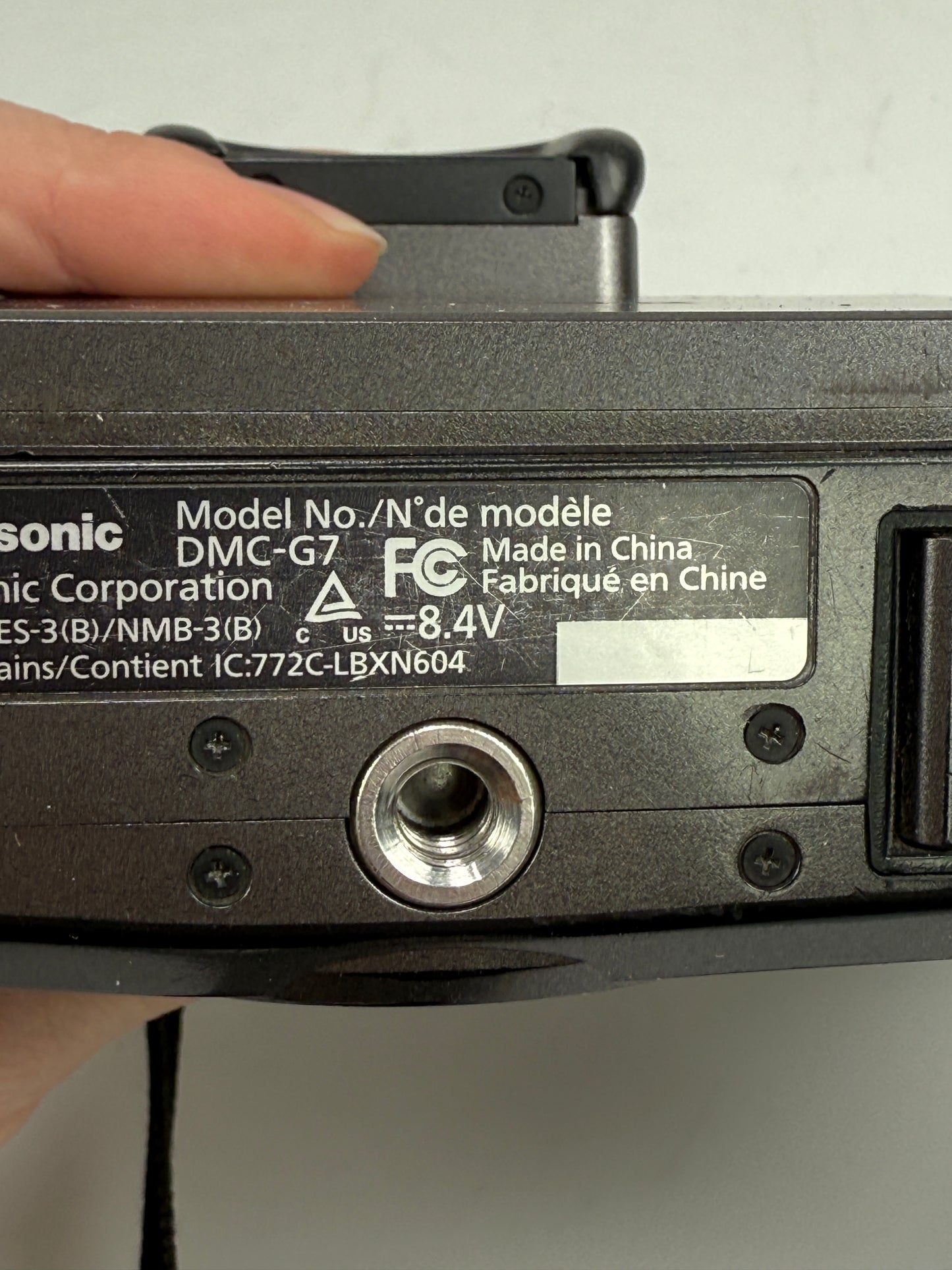 Panasonic Lumix DMC-G7 16MP Mirrorless MFT Digital Camera Body