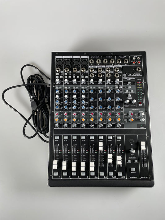 MACKIE ONYX 1220i 12-CHANNEL AUDIO MIXER FIREWIRE