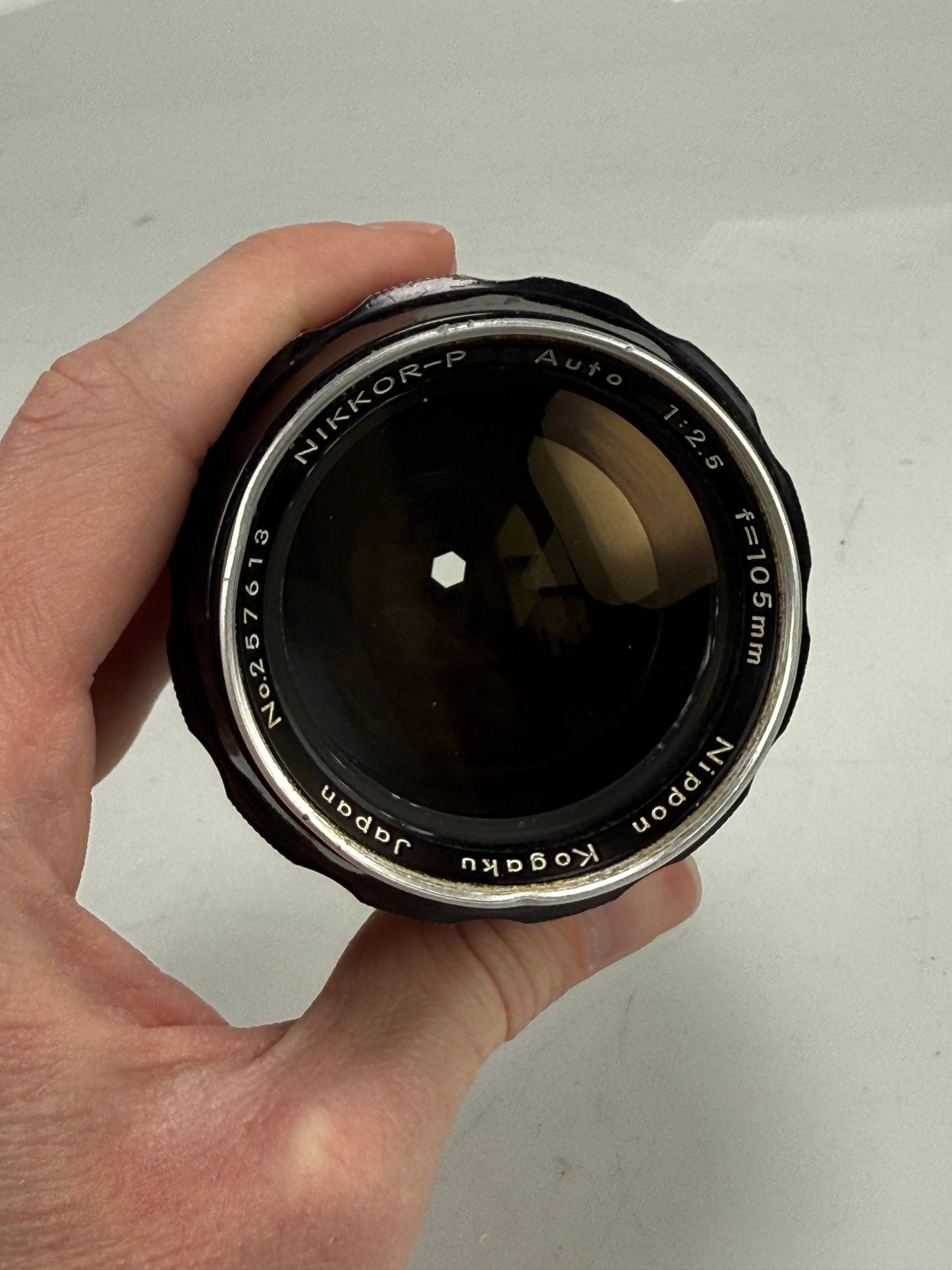 Nikon Nikkor 105mm f2.5 Ai Ai’d Prime Manual Focus Portrait Lens
