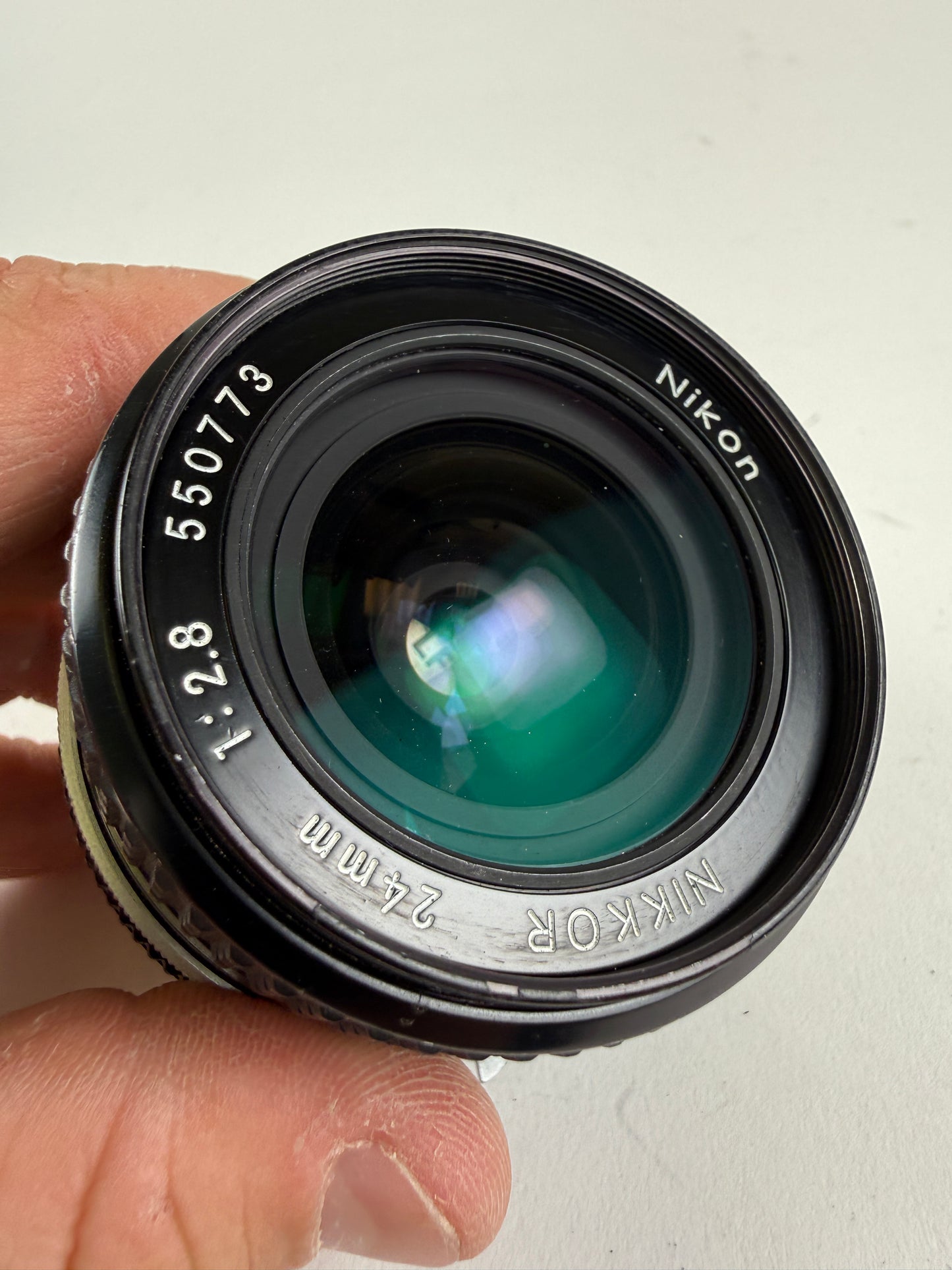 Nikon Nikkor Ai 24mm f2.8 Wide Angle MF Lens