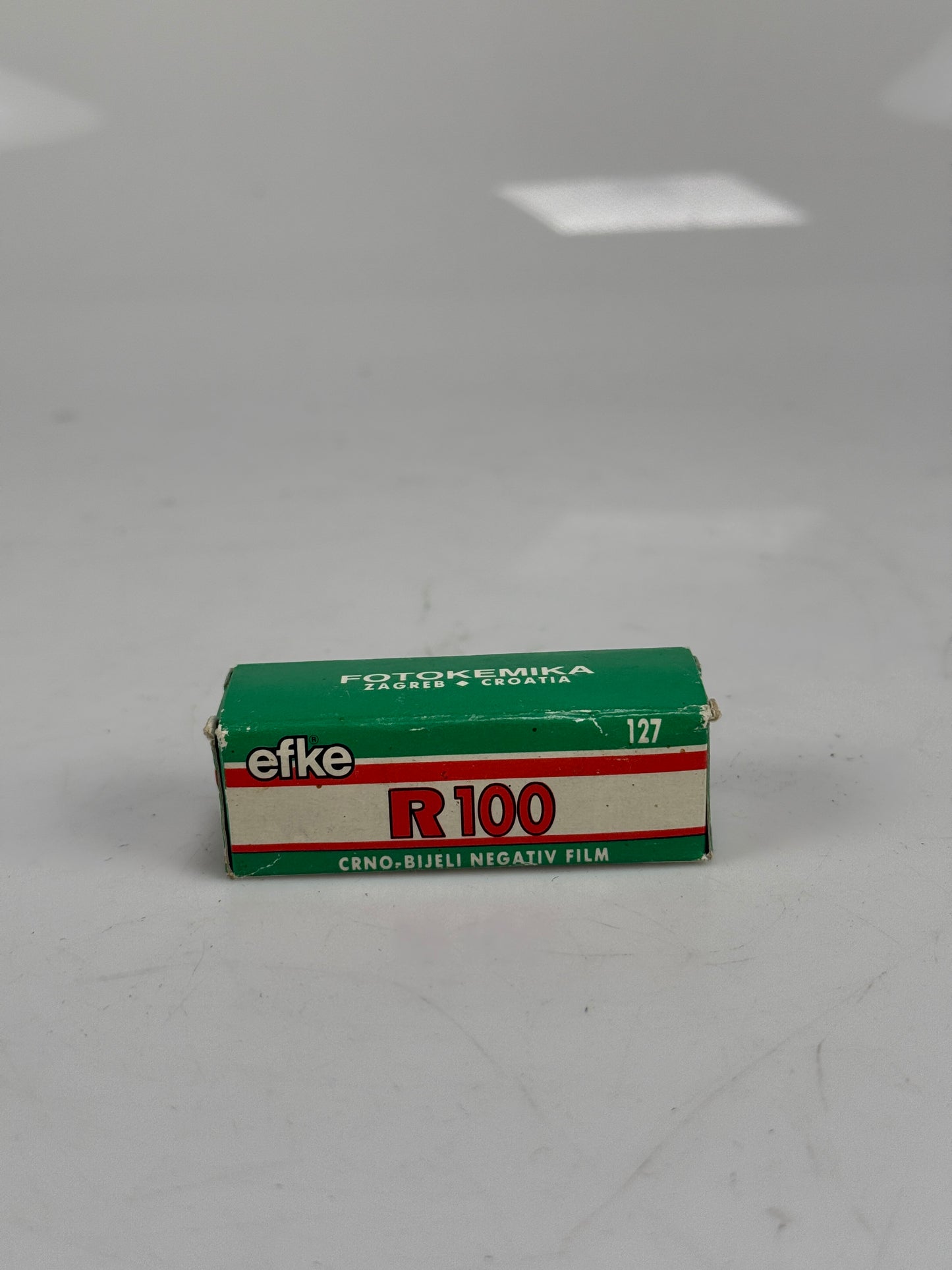 Rare, Unopened Roll of Prized Fotokemika efke r100 127 film