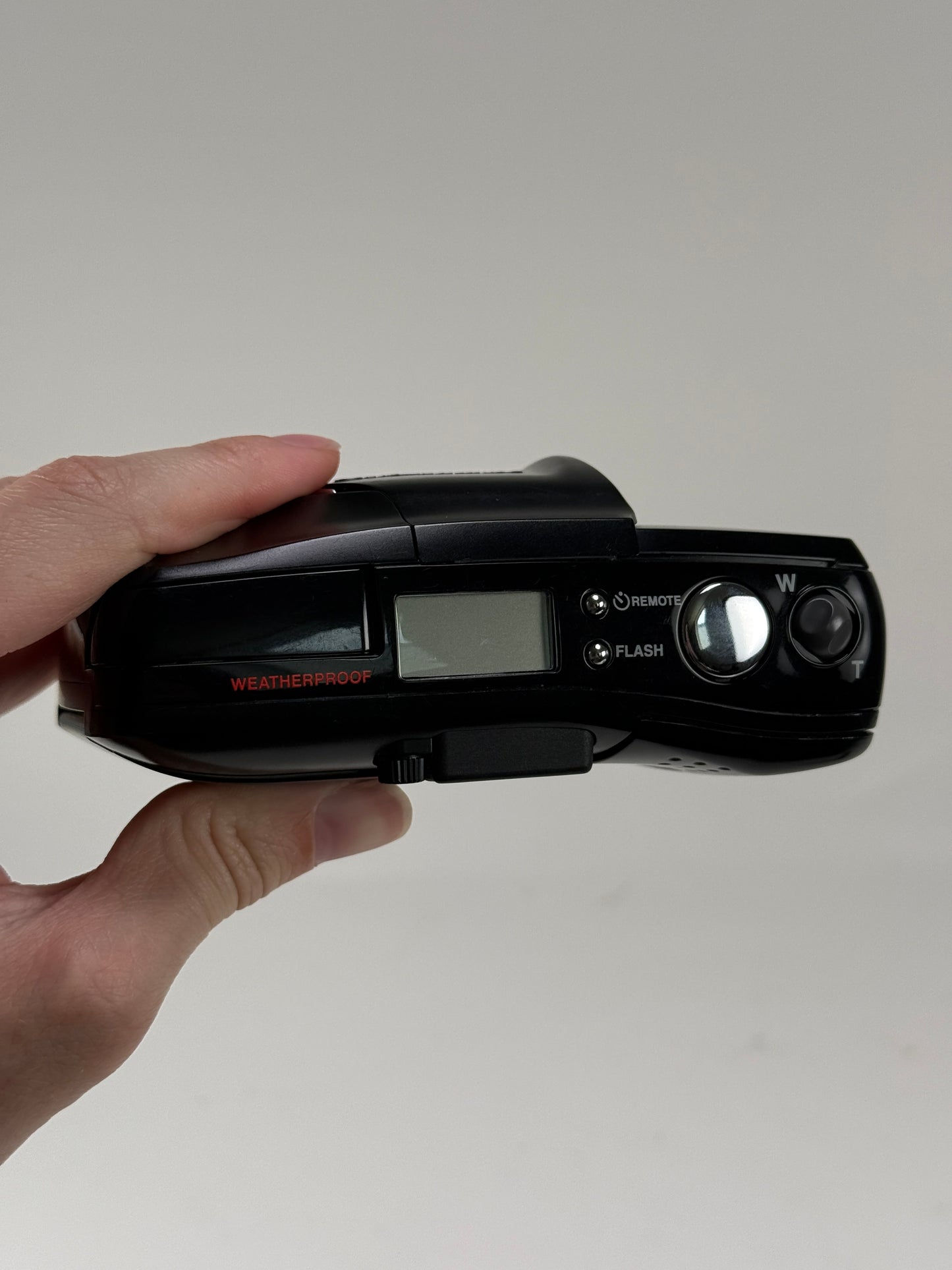 Olympus Zoom 105 AF 35mm Point & Shoot Film Camera Black