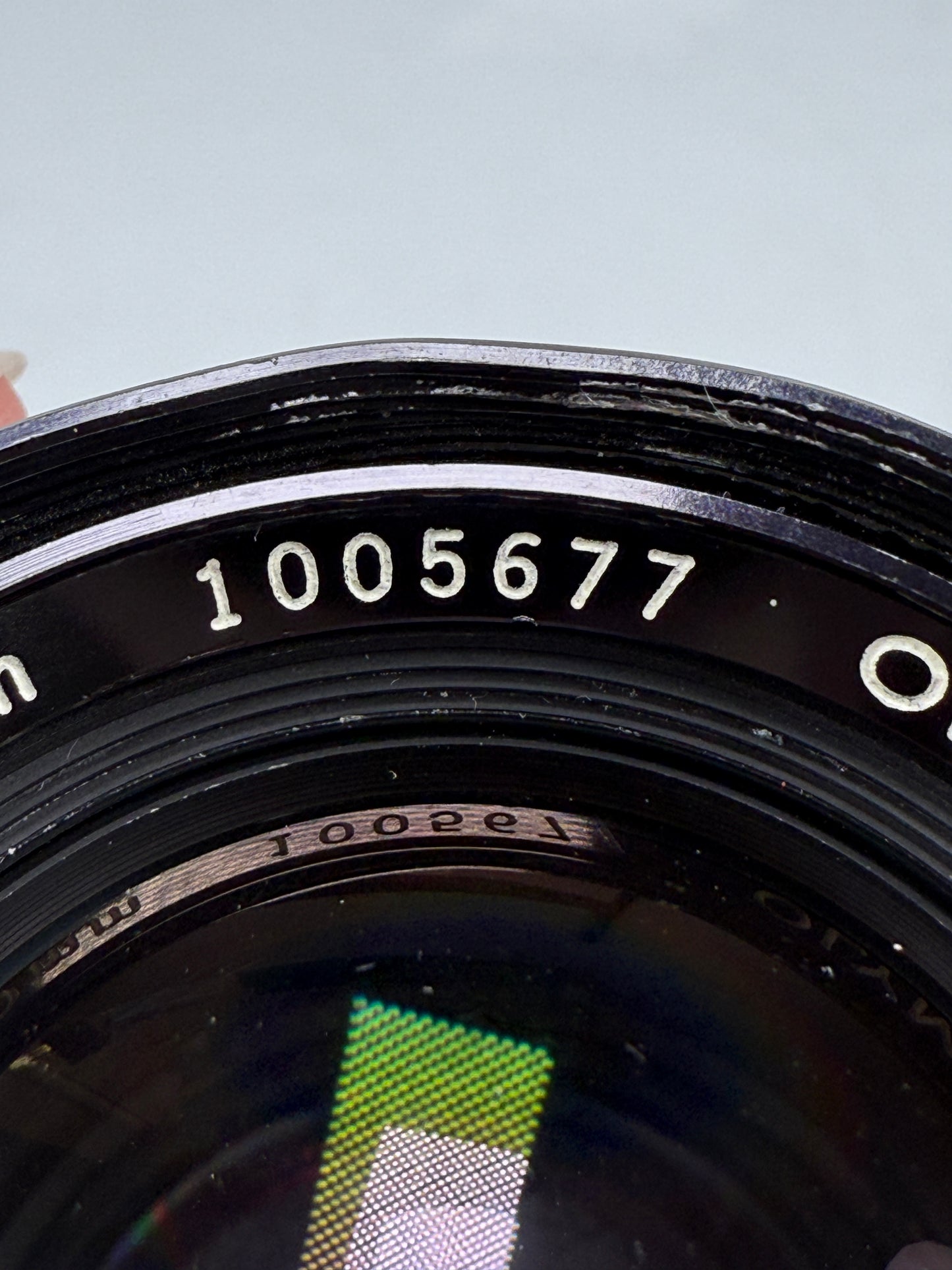 Olympus OM 50mm f1.4 Zuiko Auto-S Lens