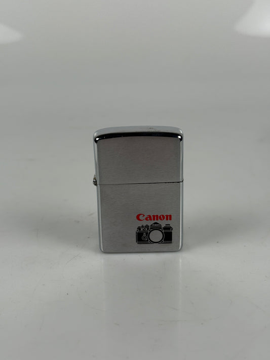 Rare Vintage Canon Camera Zippo Windproof Lighter