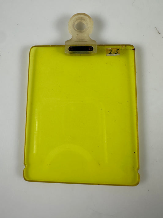 ARRI yellow 60X75MM FILTER for ARRIFLEX 16M 16S MATTE BOX