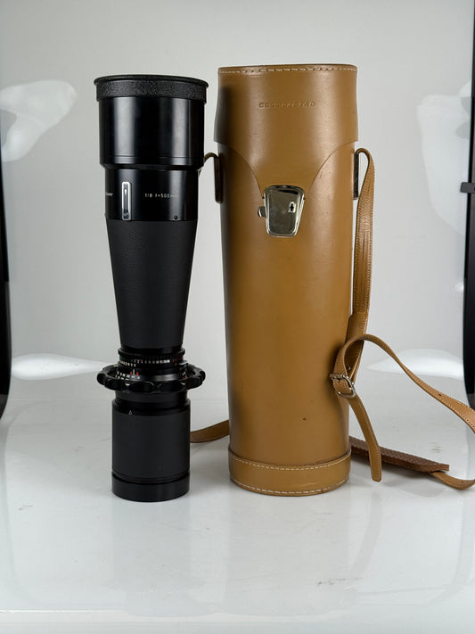 Hasselblad Carl Zeiss Tele-Tessar 500mm f/8 T* Lens w/ Case Black