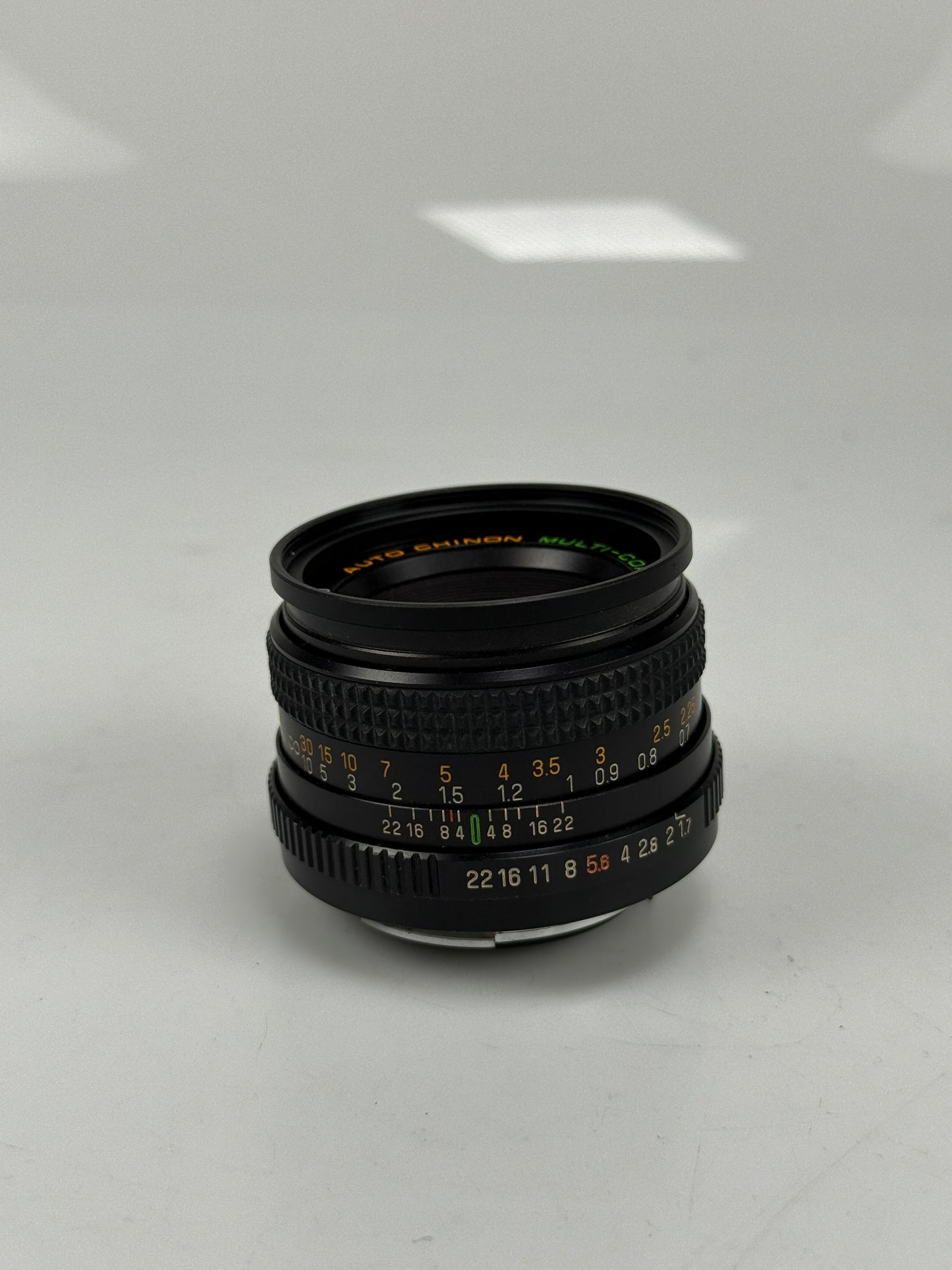 Chinon Auto multi coated 50mm f1.7 K mount lens