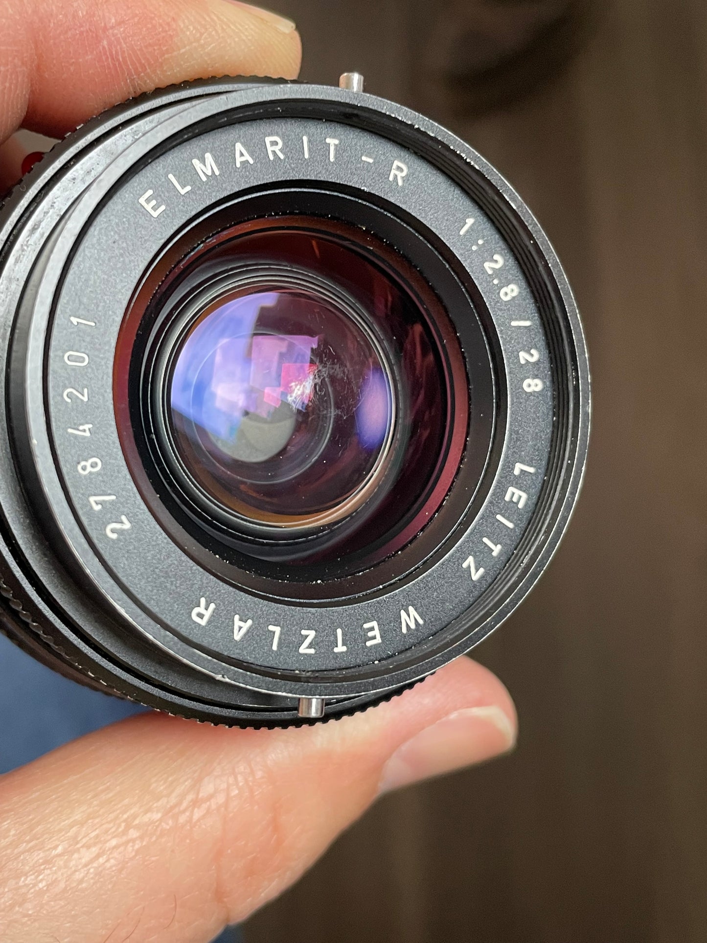 Leica Wetzlar ELMARIT-R 28mm F2.8 3 Cam R Mount Lens