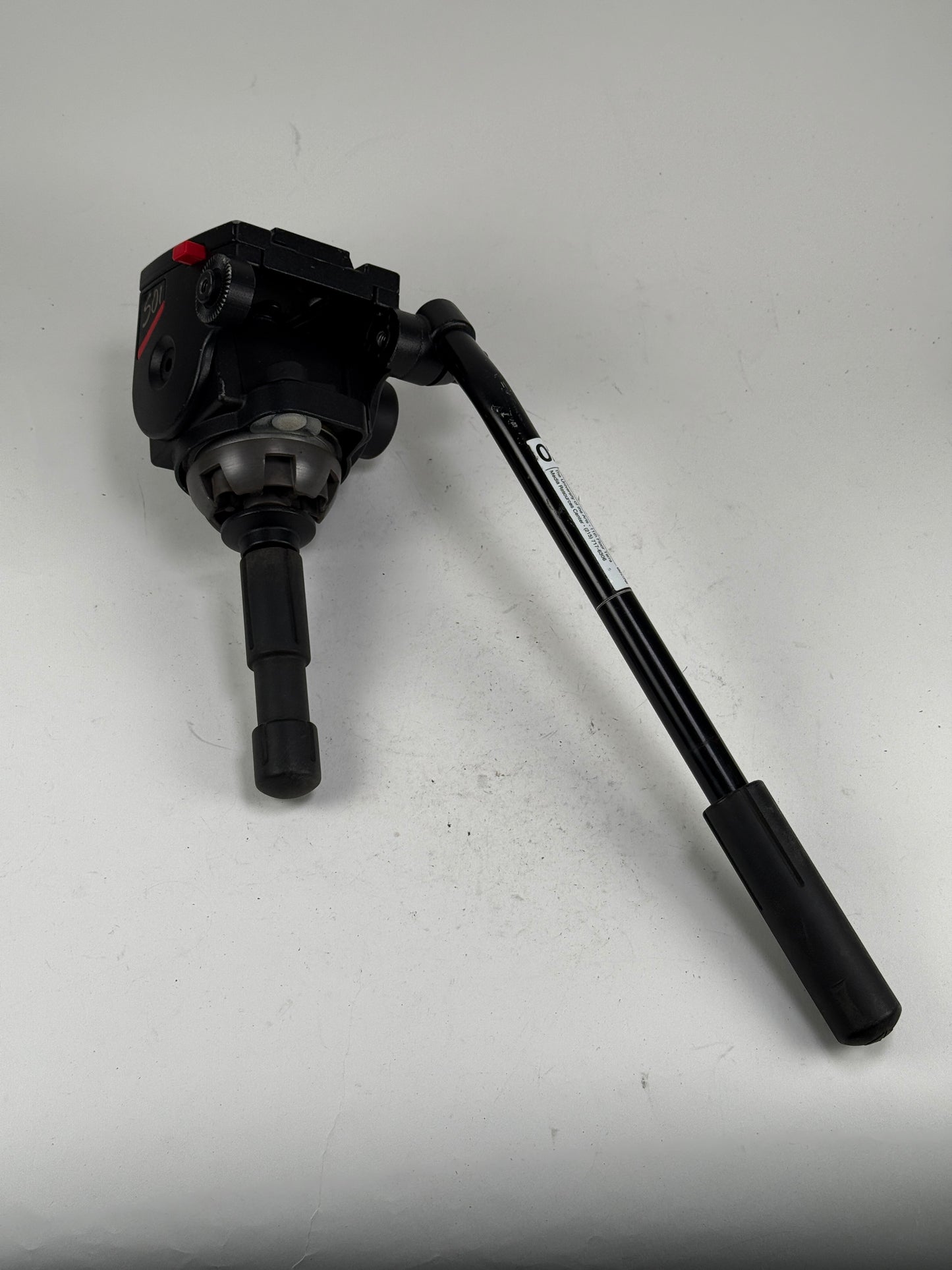 Bogen Manfrotto 3433 / 501 Head Fluid Head w/ Handle, QR Plate