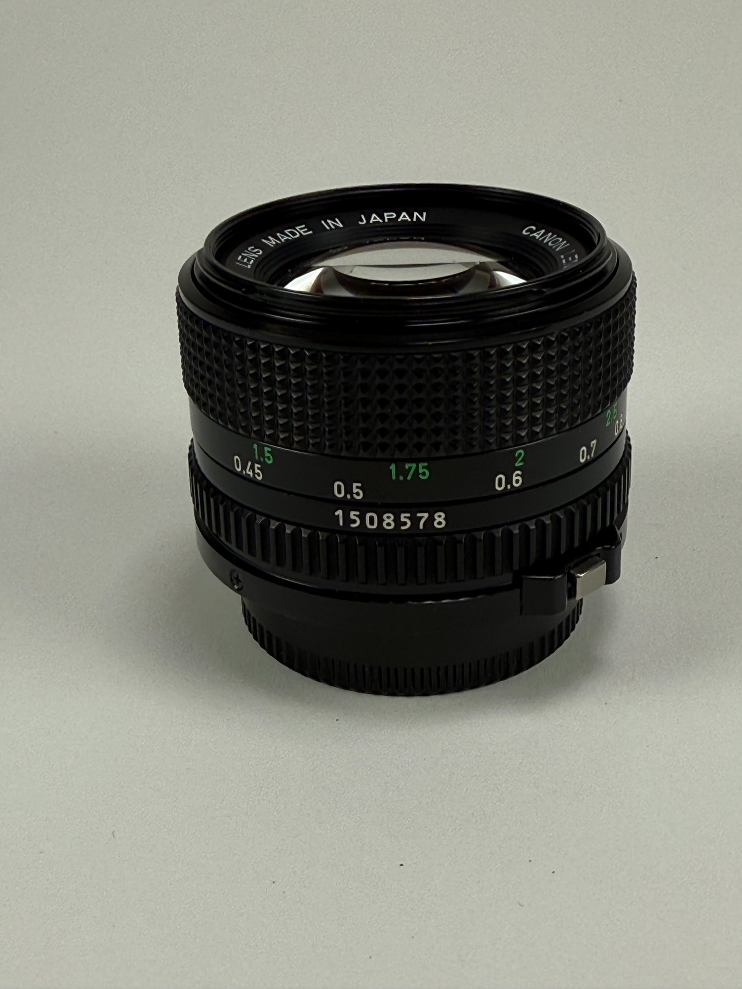 Canon FD New 50mm f1.4 MF prime Lens