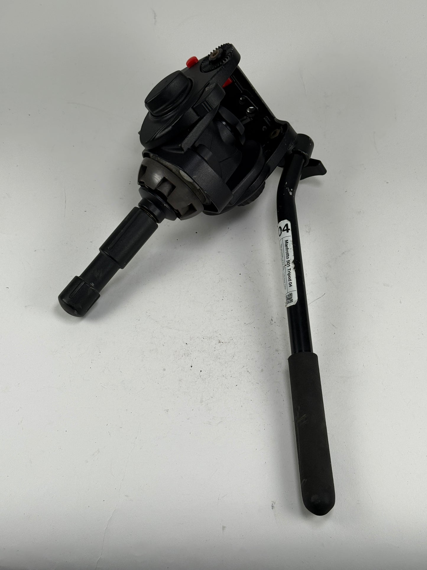 Manfrotto 501HVD Head Fluid Head w/ Handle, QR Plate