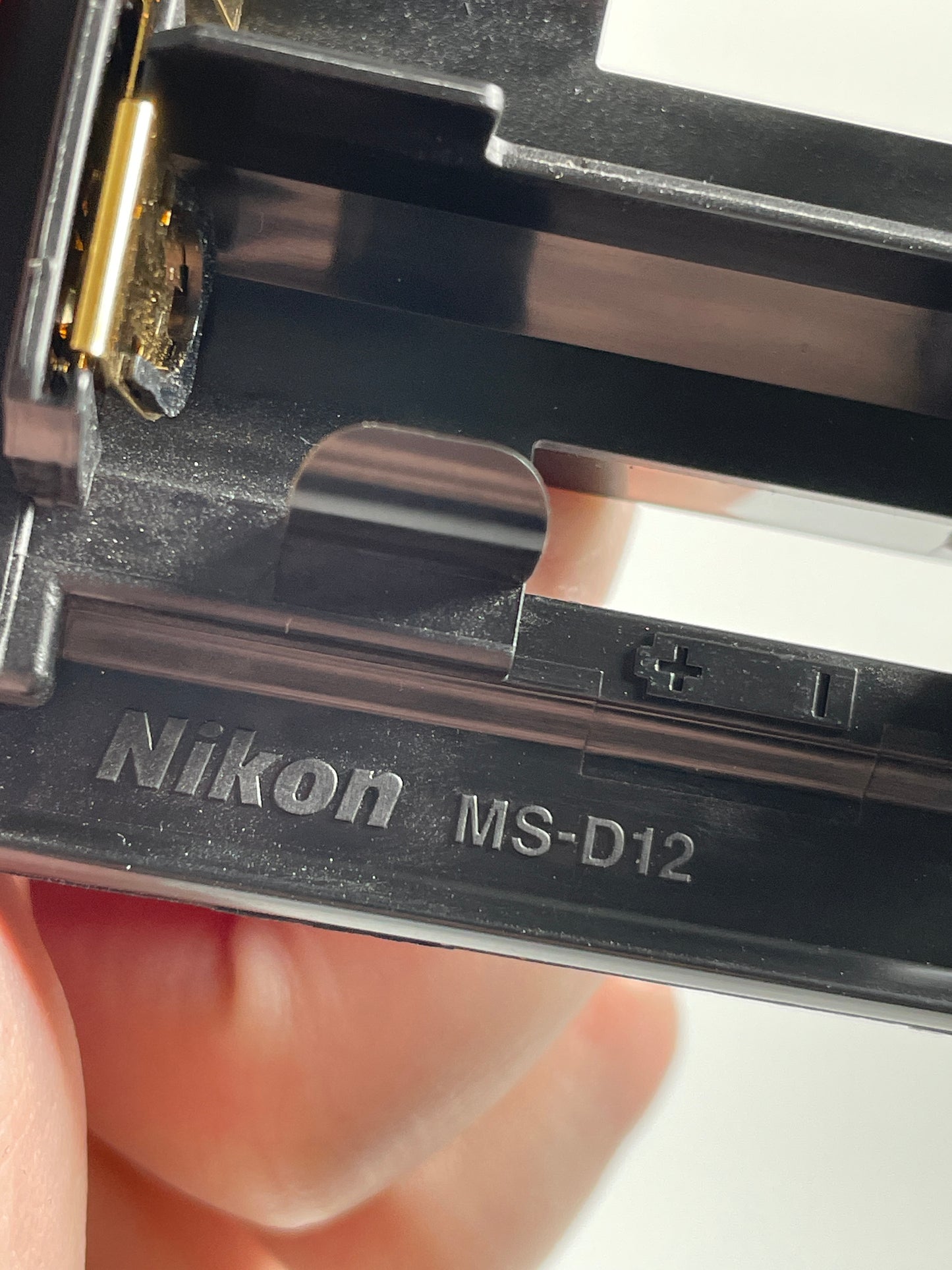 Nikon MS-D12 Battery Holder Tray for AA batts MB-D12 MB-D17 MB-D18 Grips