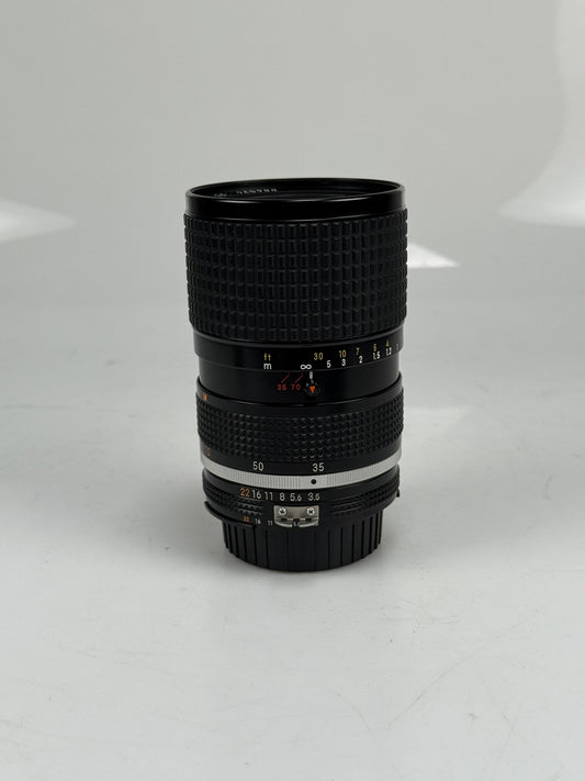 Nikon Ais Nikkor 35-70mm f3.5 Standard Zoom Lens