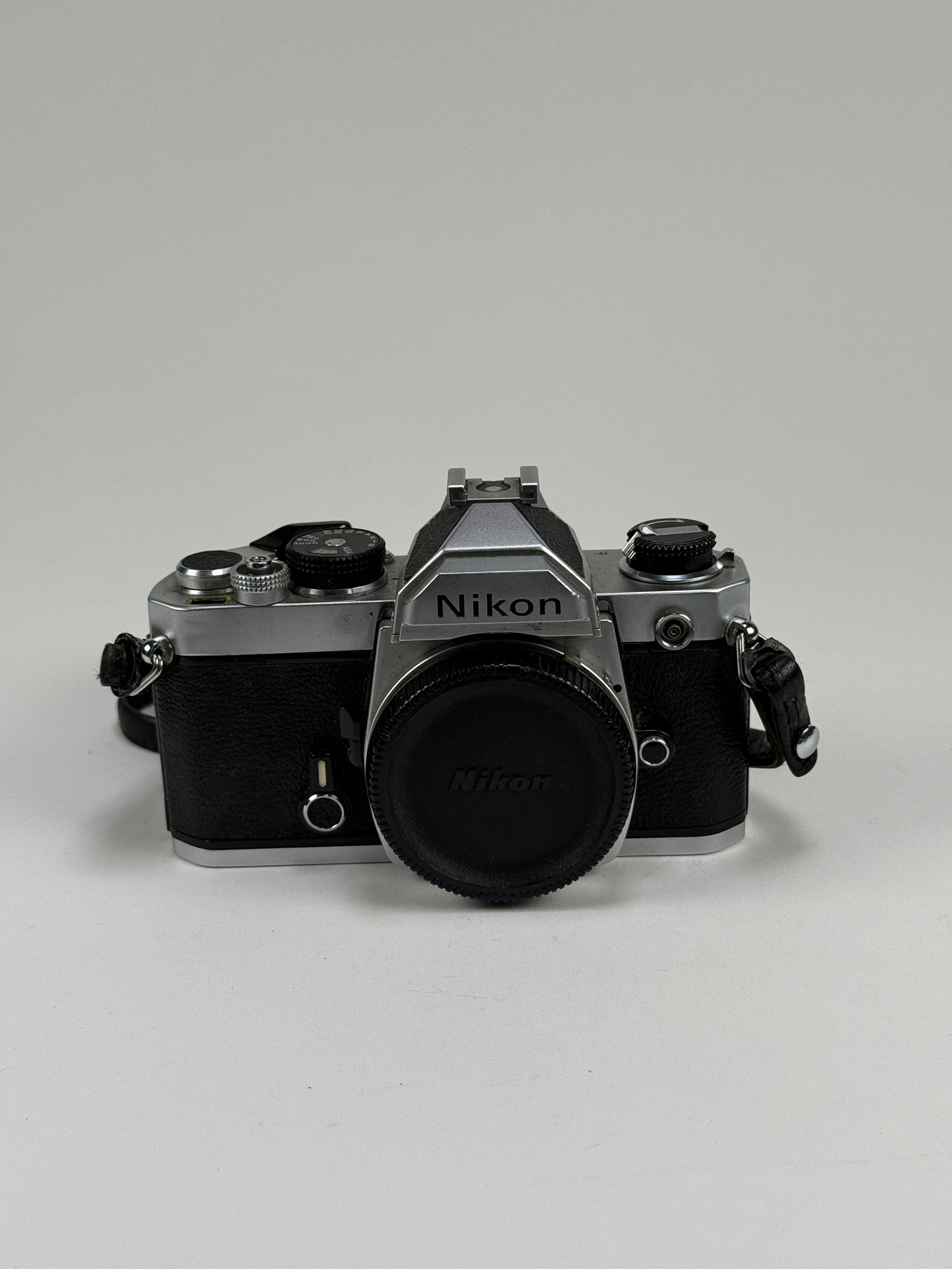 Nikon FM 35mm SLR Film Camera Chrome Body