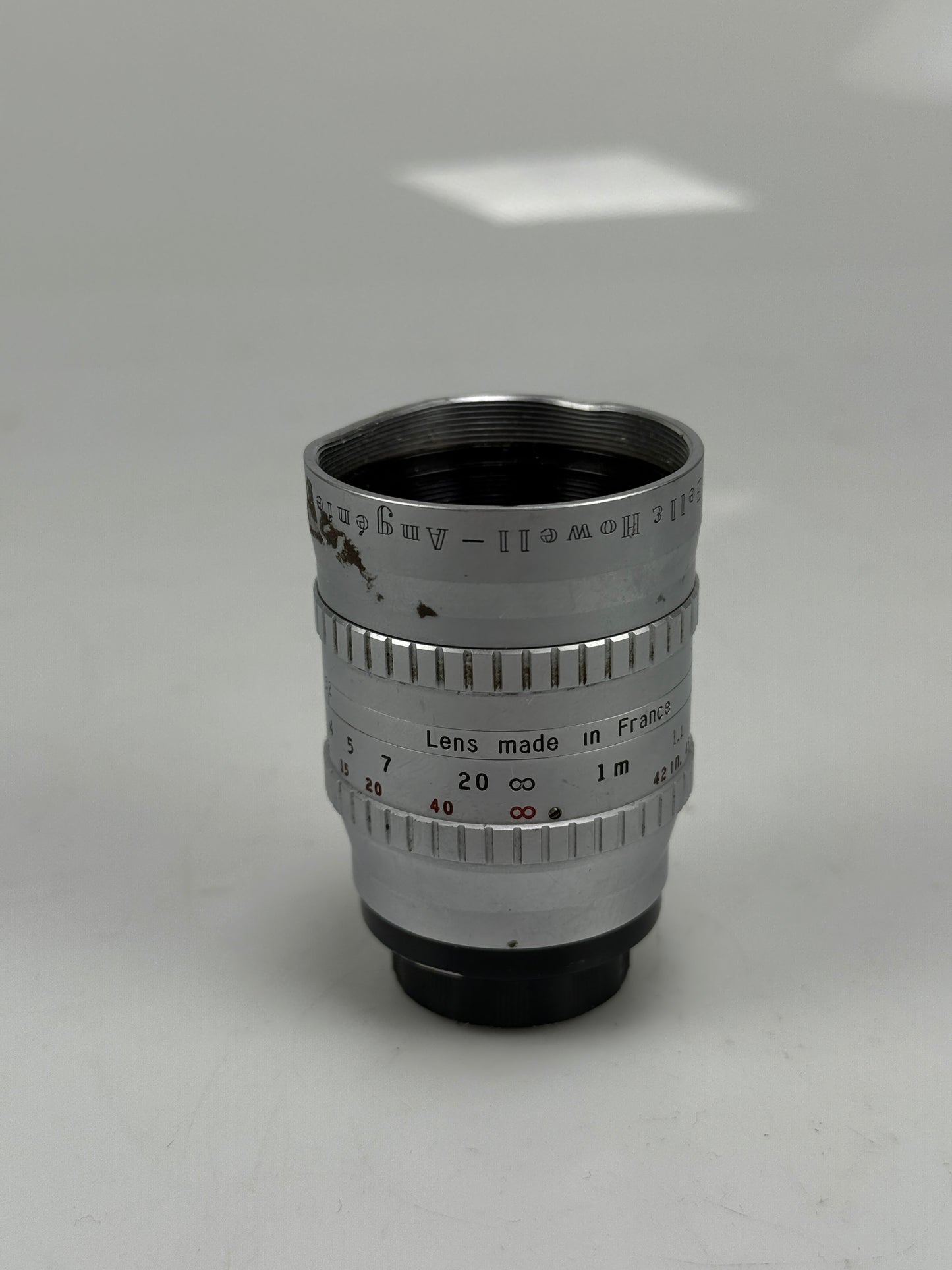 B&H Angenieux 3 Inch 75mm F2.5 C Mount Lens Camera Adapt M4/3 BMPCC Bolex