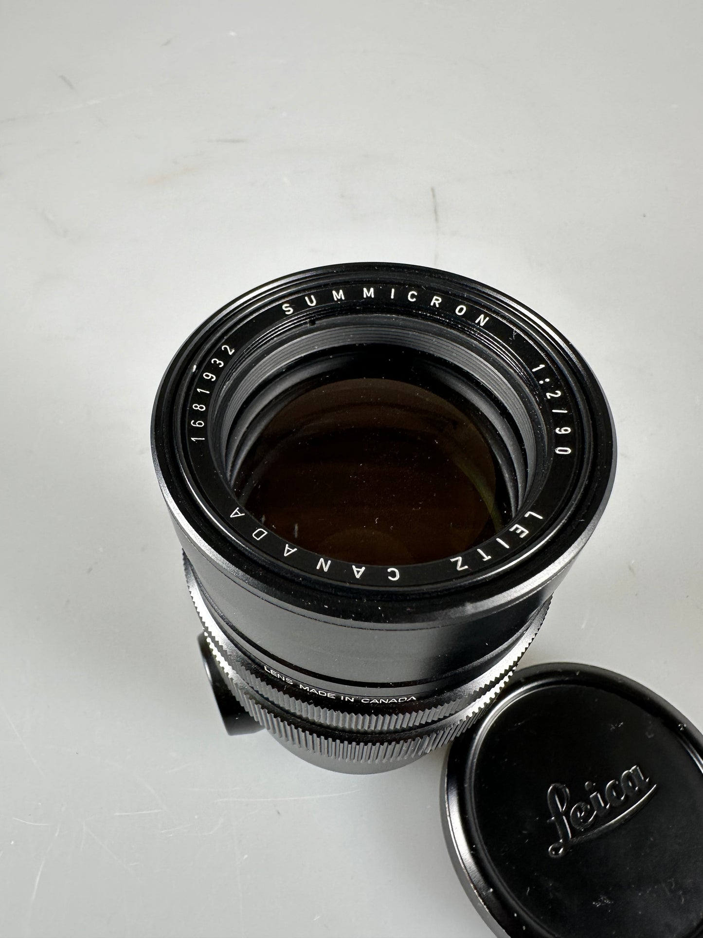 Leica Leitz Summicron M 90mm F2 Black Lens