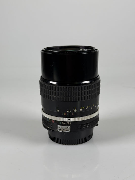 Nikon Nikkor AI 135mm f3.5 Lens MF