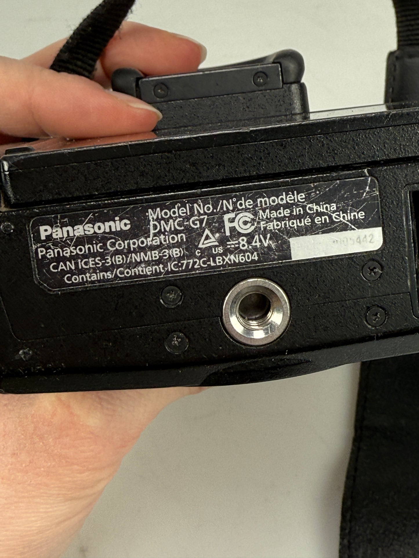 Panasonic Lumix DMC-G7 16MP Mirrorless MFT Digital Camera Body