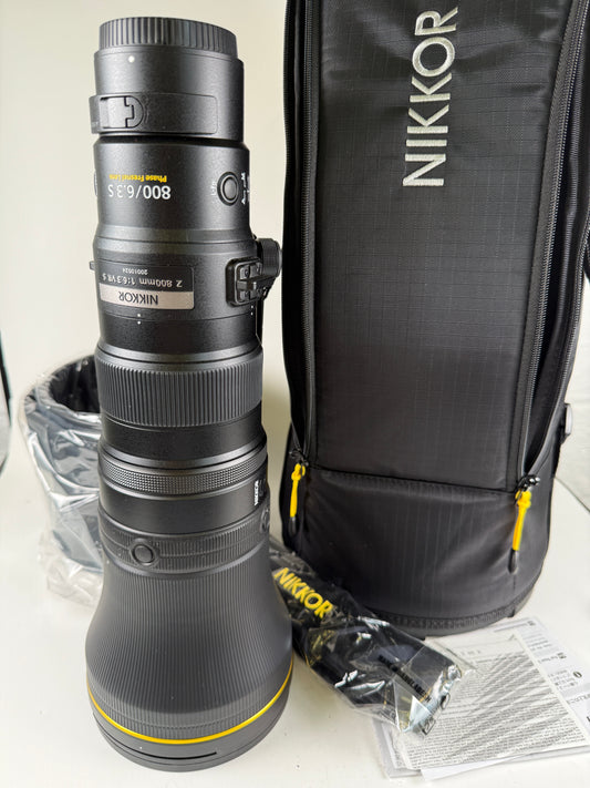 Nikon Nikkor Z 800mm f6.3 VR S Lens
