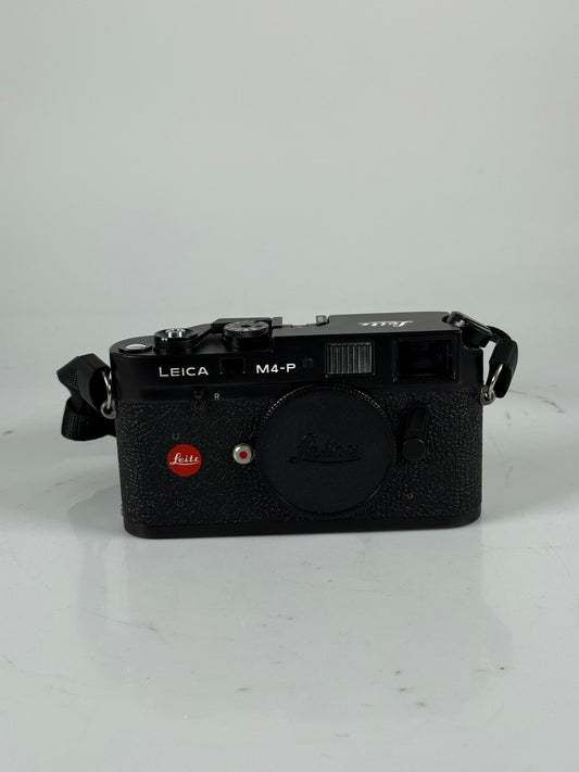 Leica M4-P black 35mm rangefinder film camera body