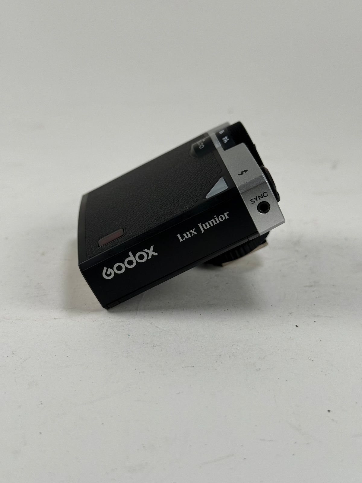 Godox Lux Junior Retro Camera Flash Black Silver Used