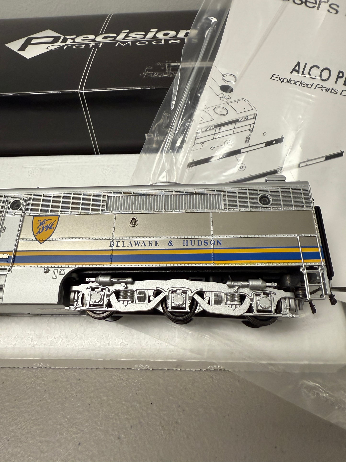Precision Craft HO Scale #358 Alco PA2 Blue Warbonnet #16 DC/DCC w/ Sound