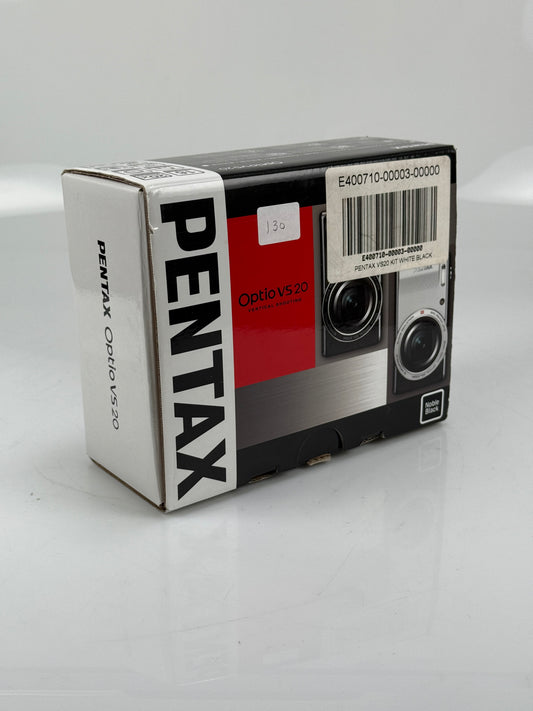 PENTAX Optio VS20 Brilliant White 16.0 MP Digital Camera