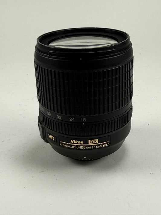 Nikon Nikkor AF-S 18-105mm f3.5-5.6 G ED DX VR Lens