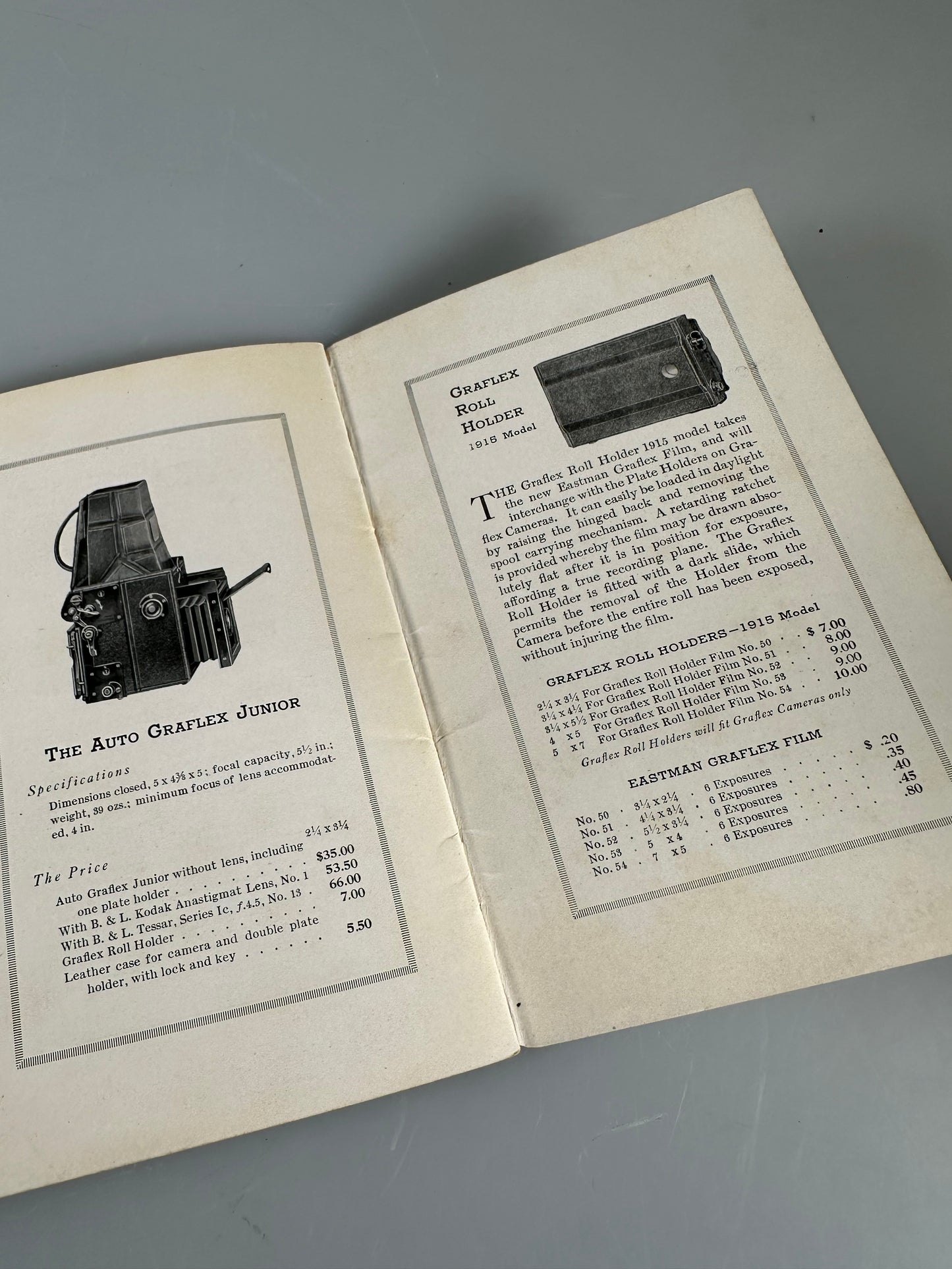 Graflex brochure Manual Why I use a Graflex EARLY