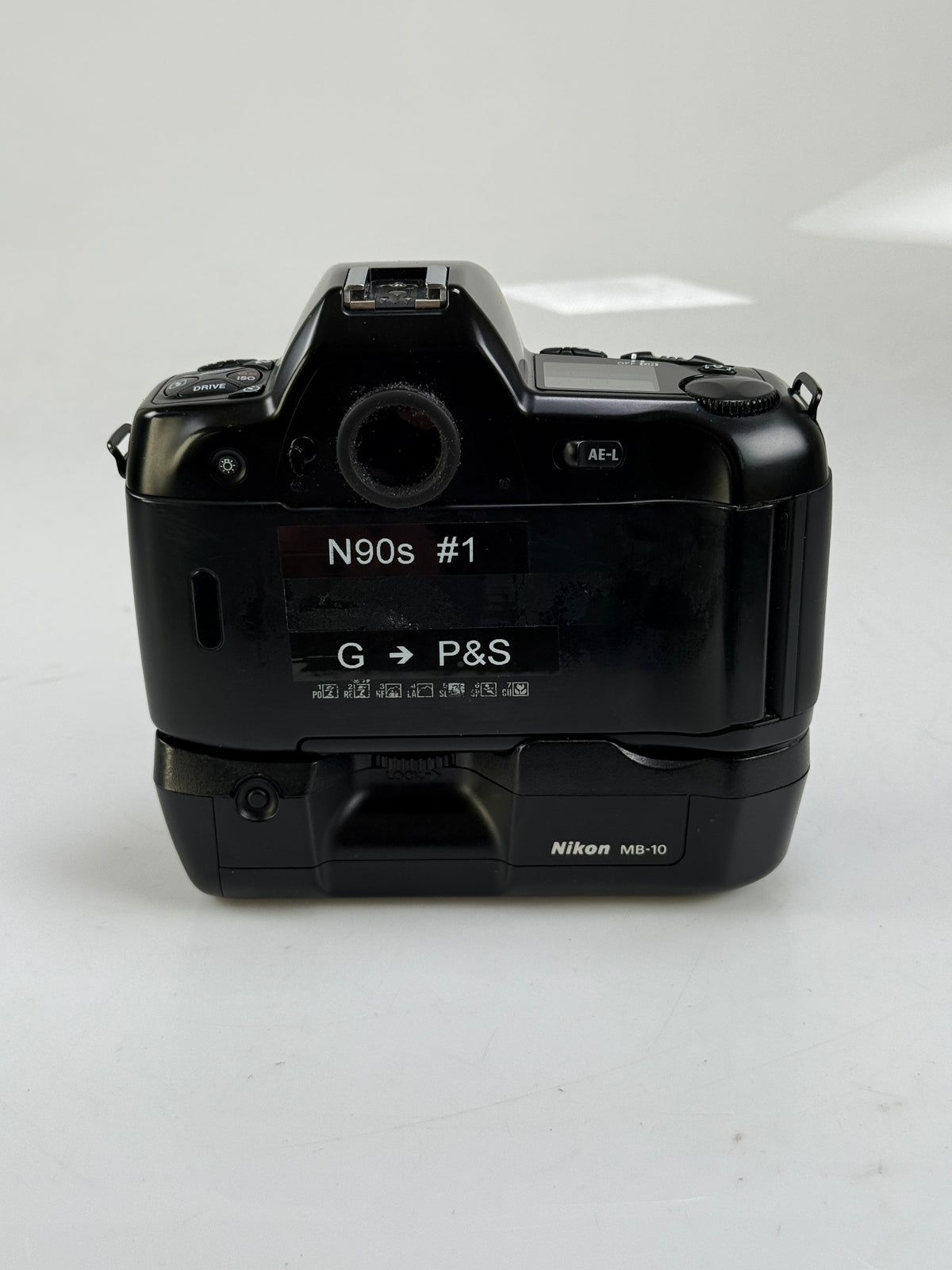 Nikon N90s AF SLR Film Camera Body w MB-10 Grip