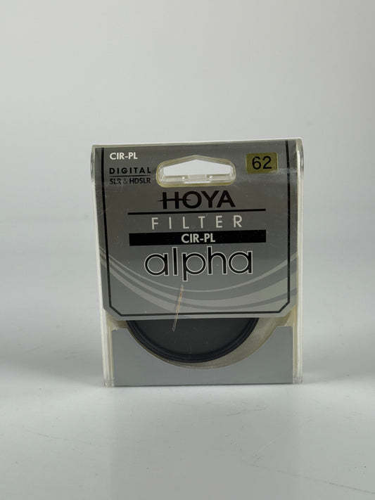 Hoya alpha CIR-PL 62mm Lens Filter circular polarizer
