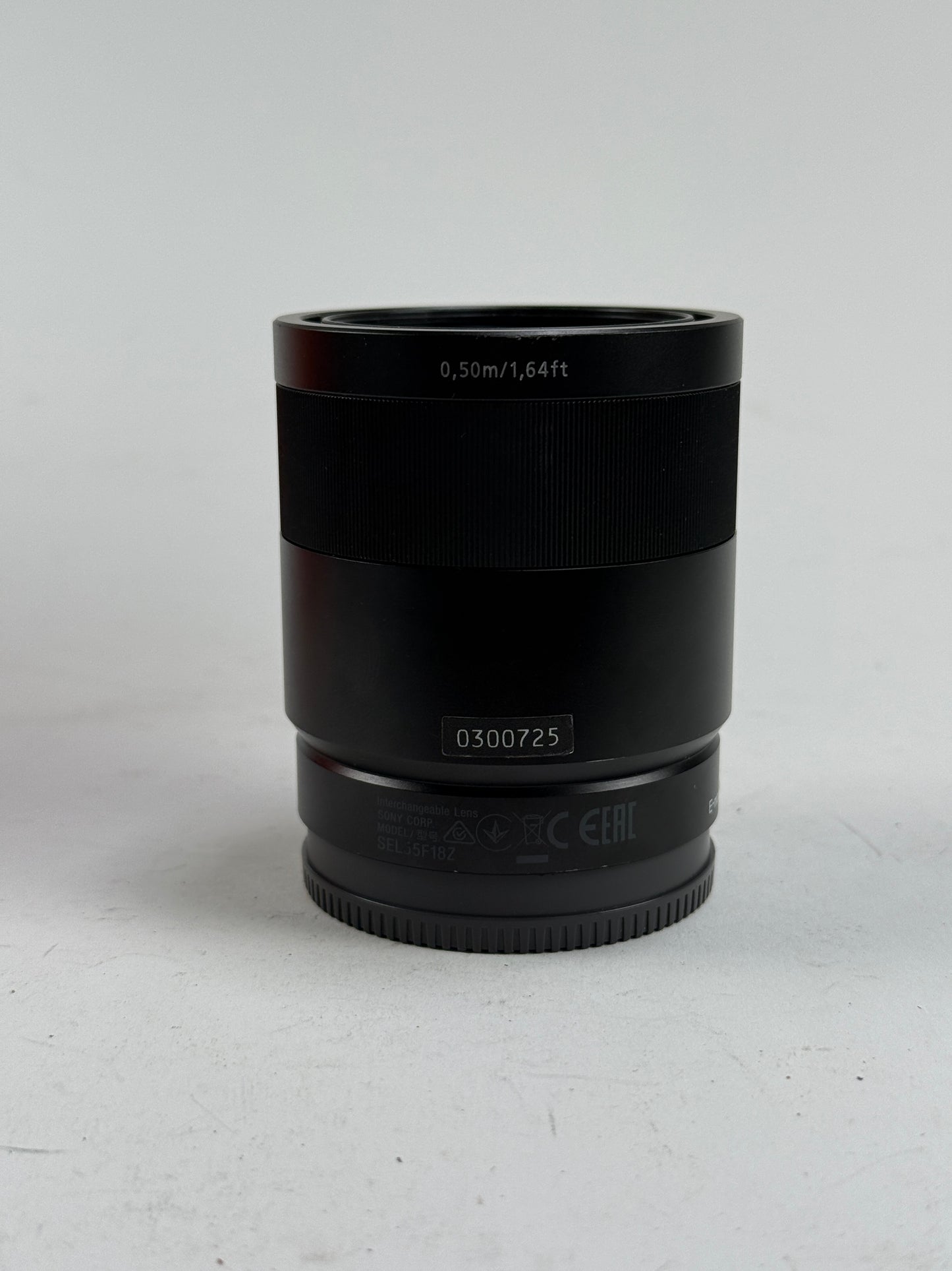 Sony 55mm F1.8 Sonnar T FE ZA Full Frame Prime Lens - Black SEL55F18Z