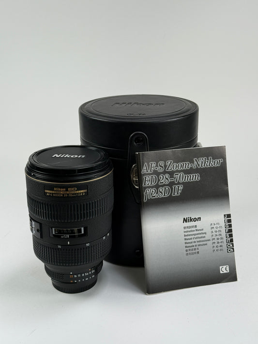 Nikon AF-S Zoom Nikkor ED 28-70mm f2.8 D SWM Lens