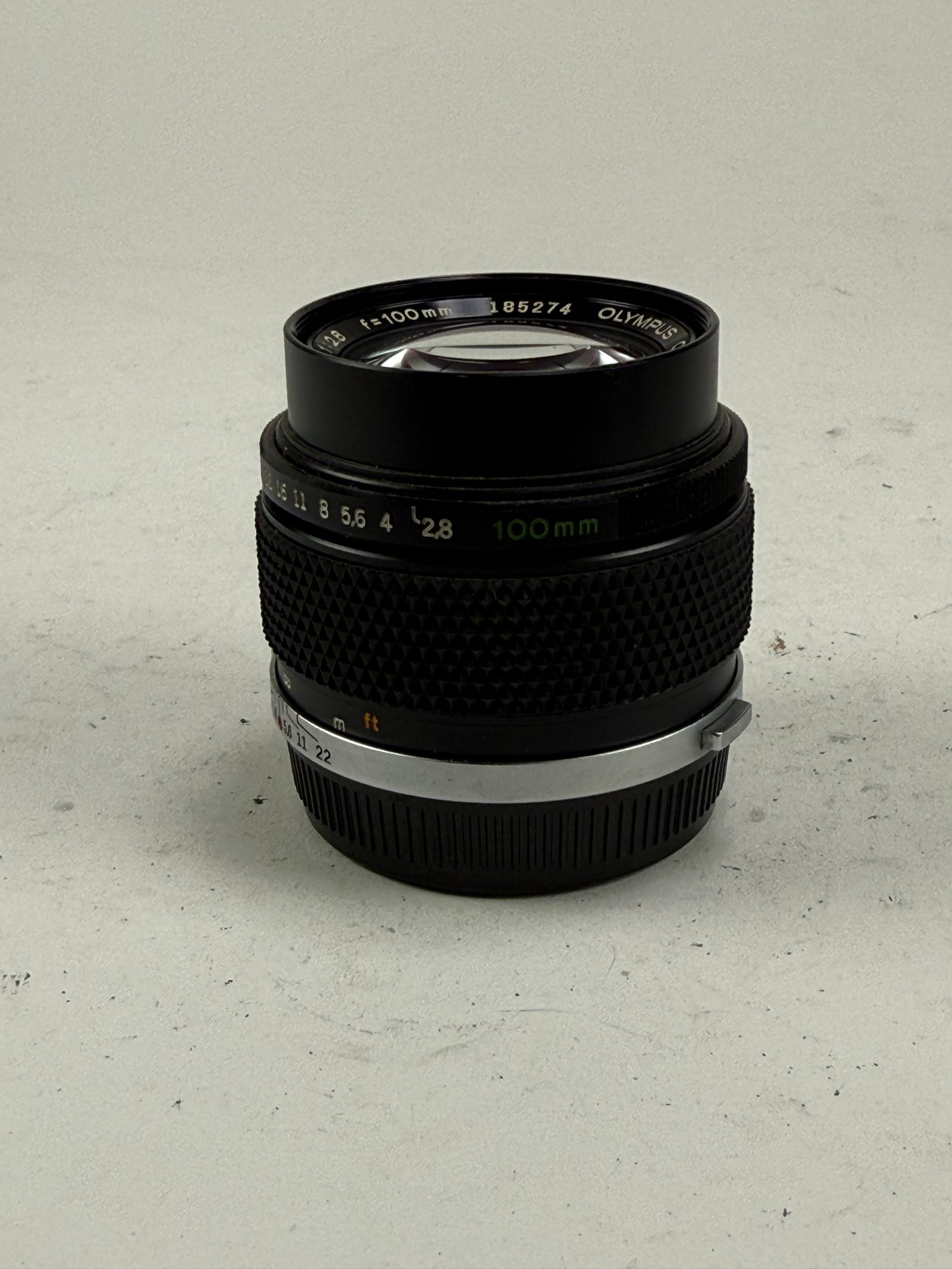 Olympus OM-SYSTEM Zuiko Auto T 100mm f2.8 MF Lens
