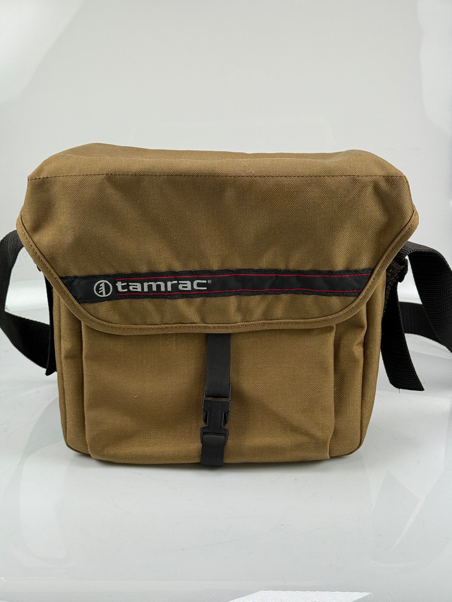 Vintage Tamrac Camera & Lens Bag USA Shoulder Strap - Model 605 tan