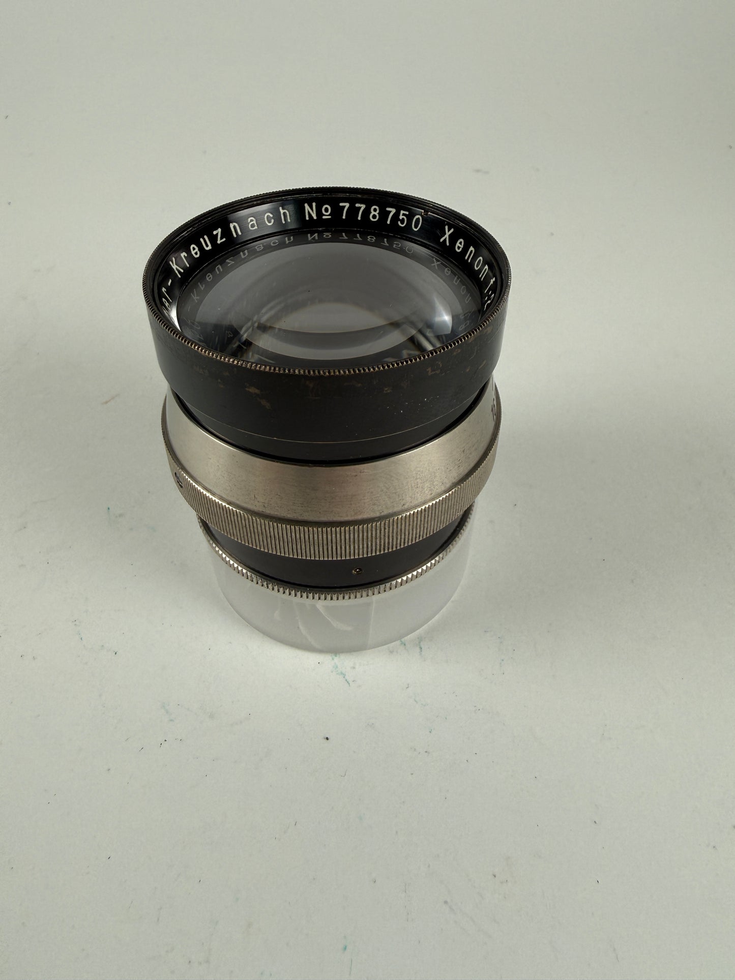 Schneider 8cm (80mm) f2 Xenon Lens "Night Exakta" M40 Screw Mount