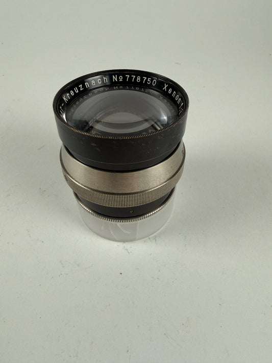 Schneider 8cm (80mm) f2 Xenon Lens "Night Exakta" M40 Screw Mount