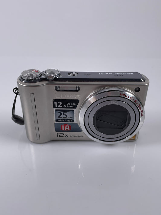 Panasonic Lumix DMC-ZS1 10.1MP Black Digital Camera 12x Optical Leica Lens