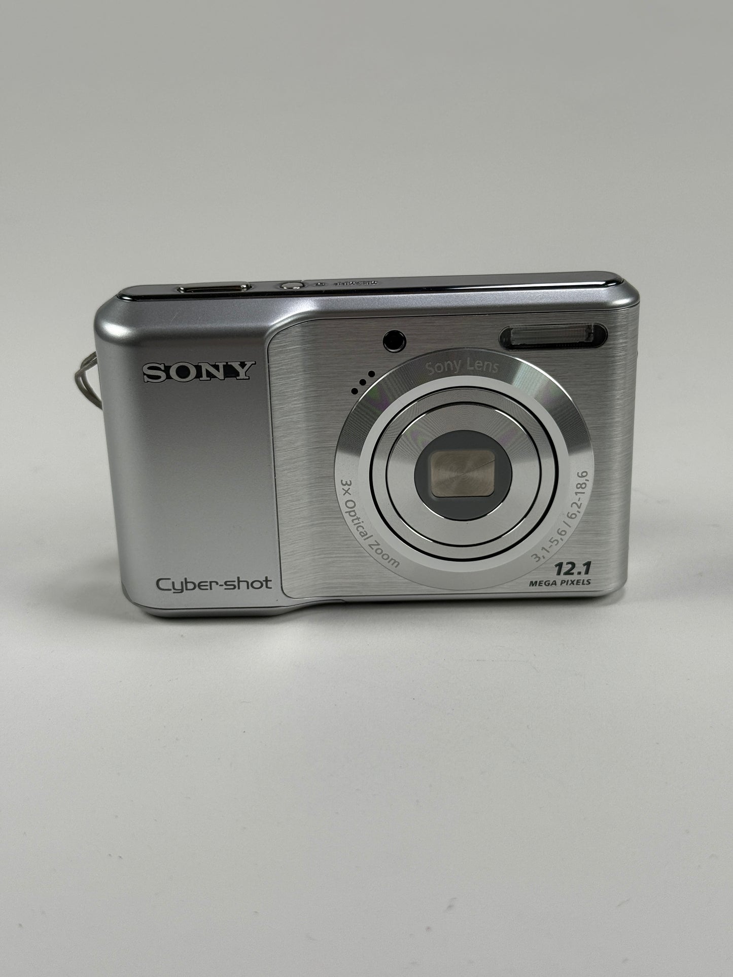 Sony Cyber-shot DSC-S2100 12.1MP Digital Camera Silver Point Shoot