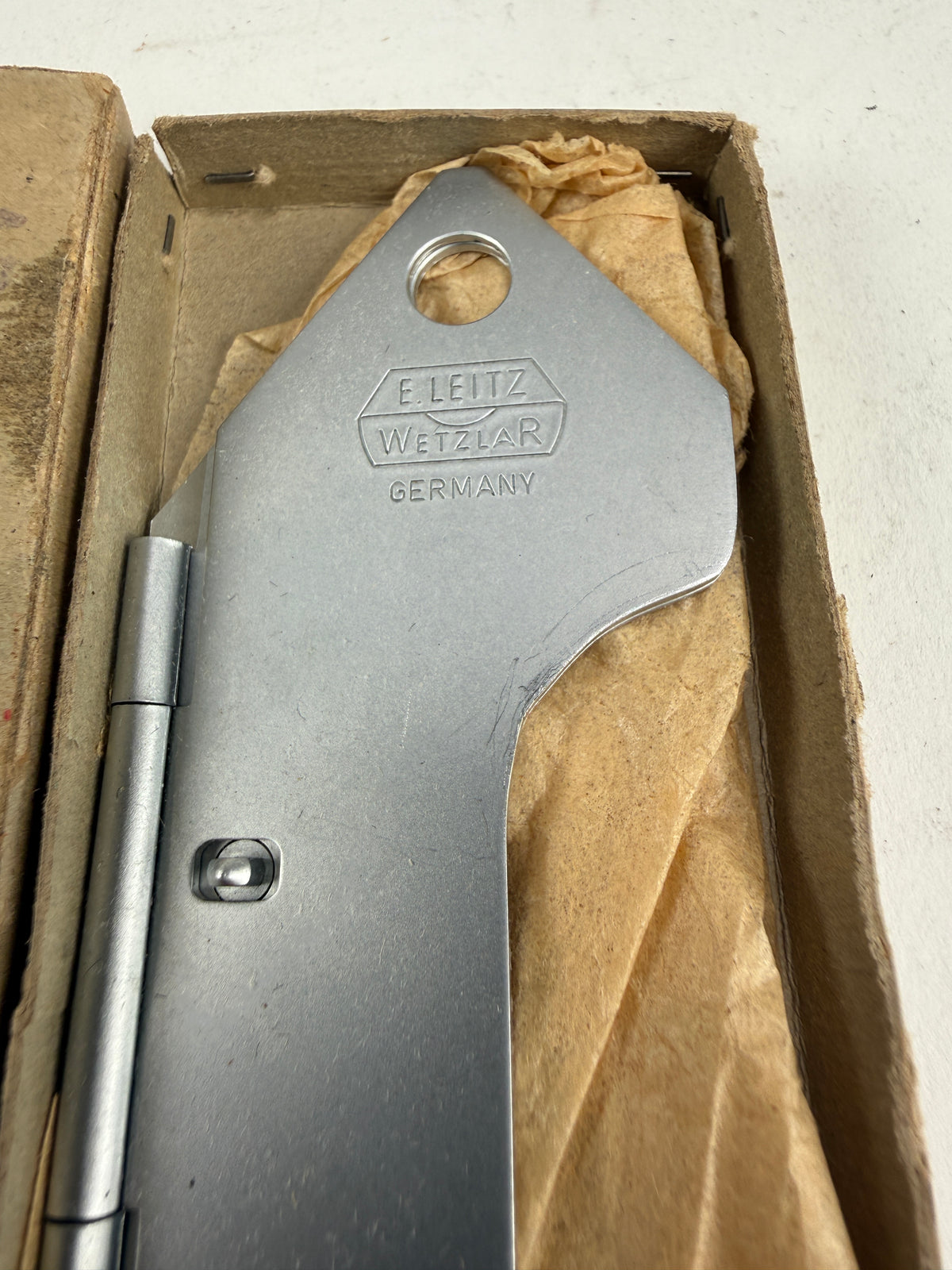 Leica Leitz 14126 ABLON 35mm Film Leader Cutting Template