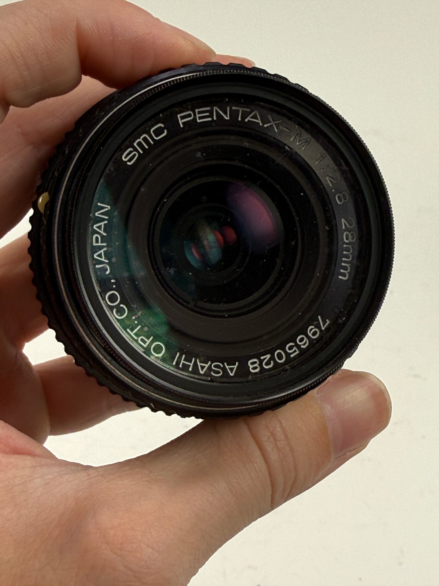SMC Pentax-M 28mm f2.8 Wide Angle Prime K Mount Lens