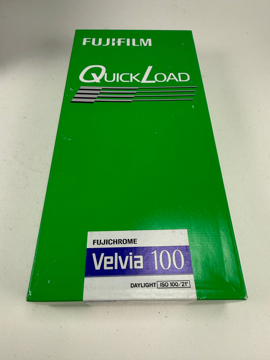 20 Sheet Box Sealed Fujifilm Velvia 100 RVP 4x5 Quickload Expired 2012 FROZEN