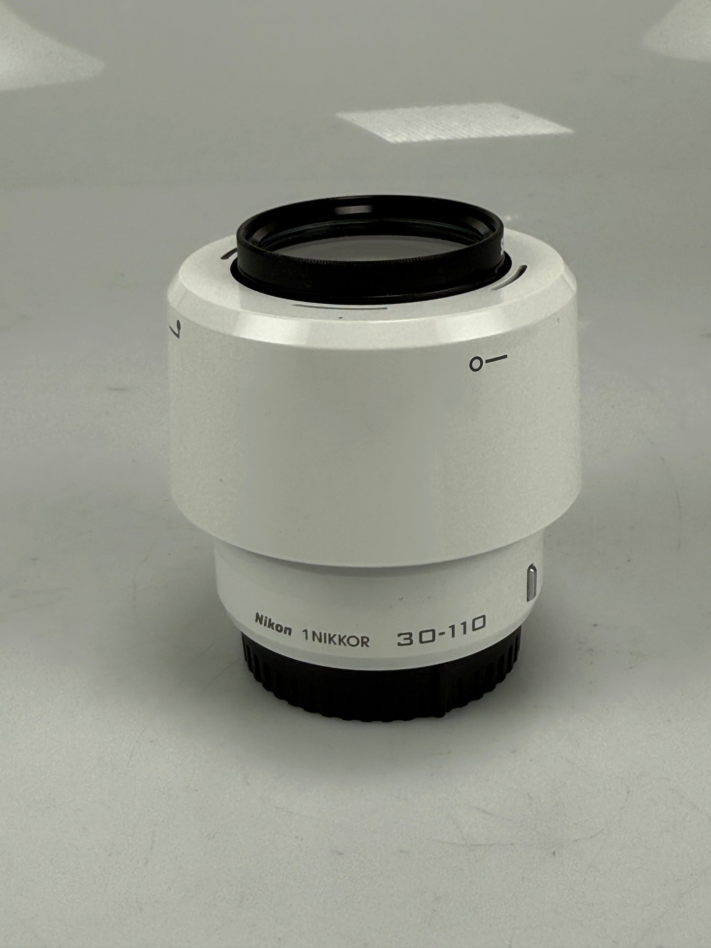 Nikon 1 J1 10.1MP Mirrorless SLR Camera w/ 10-30mm, 30-110mm Lens white