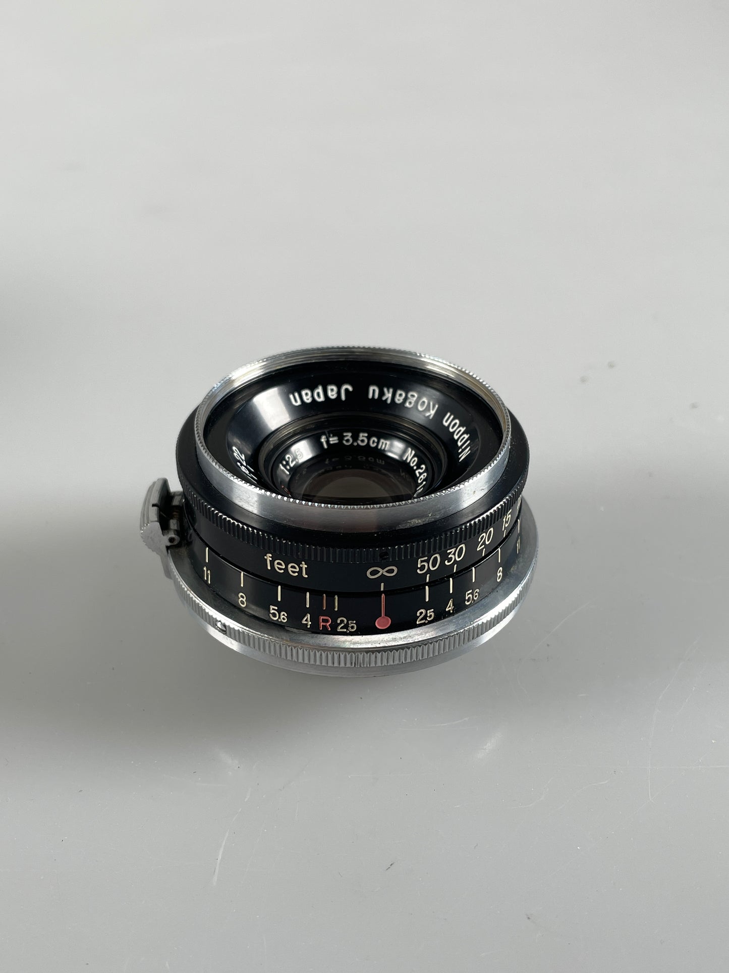 Nikon W Nikkor C Nippon Kogaku 3.5cm 35mm f2.5 Rangefinder lens black