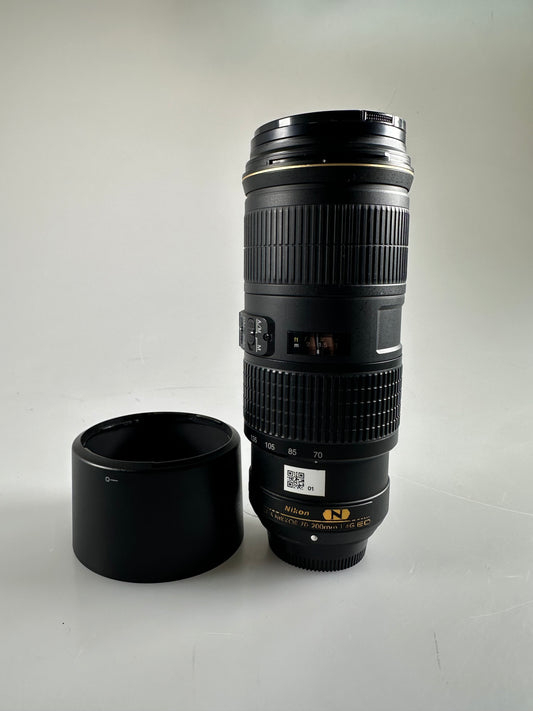 Nikon Nikkor AF-S 70-200mm f4 G VR ED IF Lens AFS