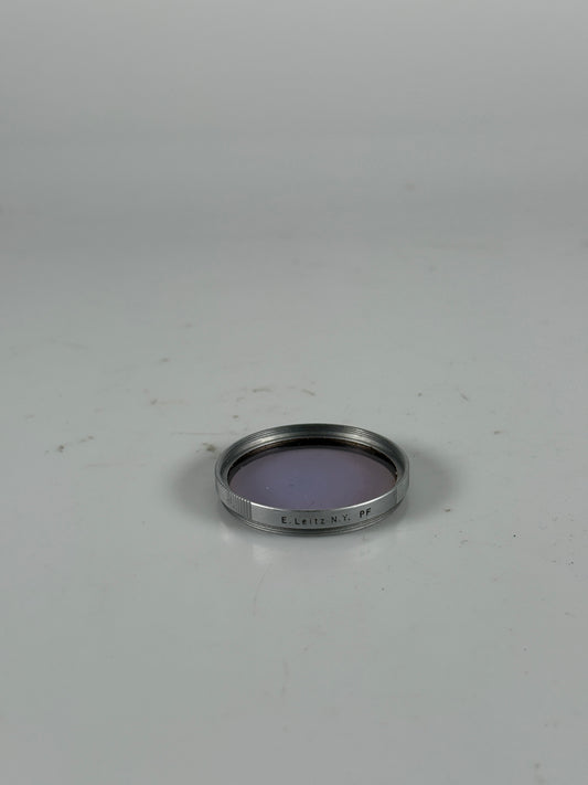 Leica PF E39 39mm Filter E Leitz NY