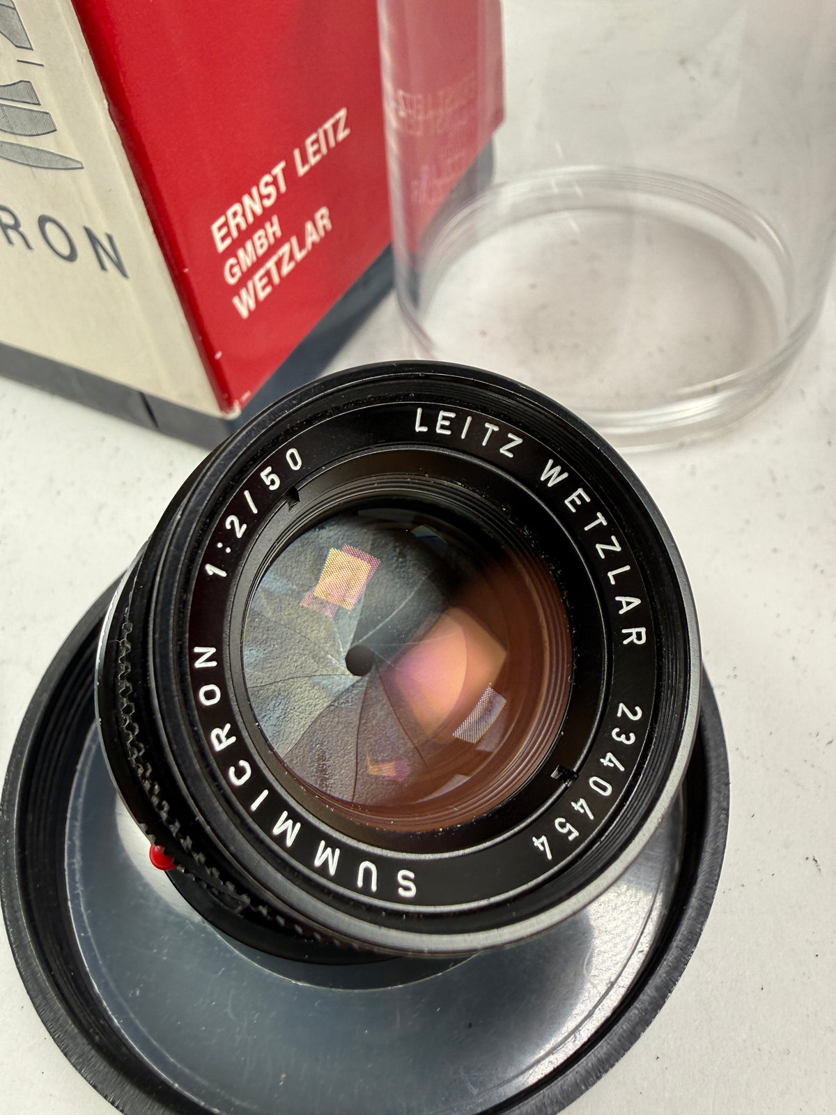 Leica M mount 50mm F2 Summicron V3 version 3 lens