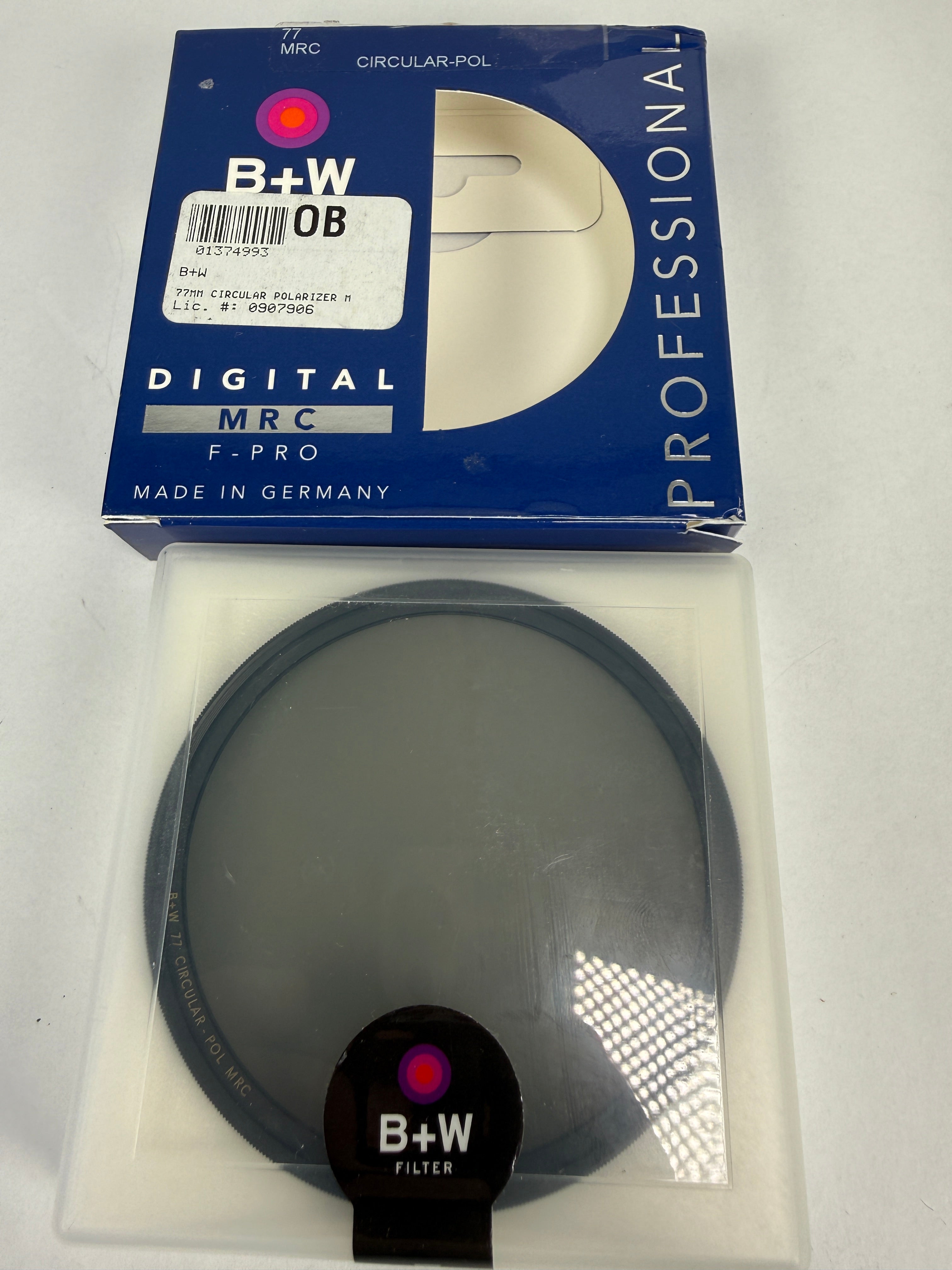 その他 B+W  C-POL MRC B+W 77mm circular polarizer C-Pol MRC Circular Polarizing filter