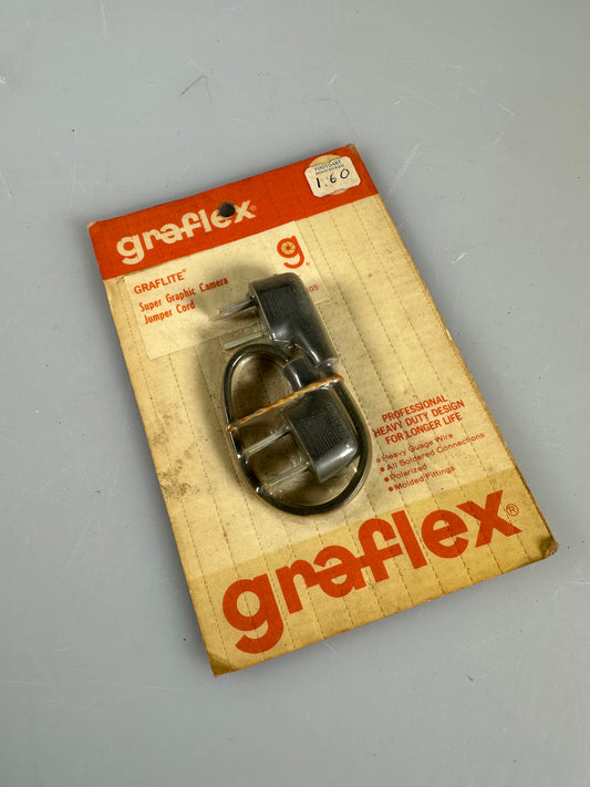 Graflex Graflite Super graphic camera jumper cord Flash Cable Cord