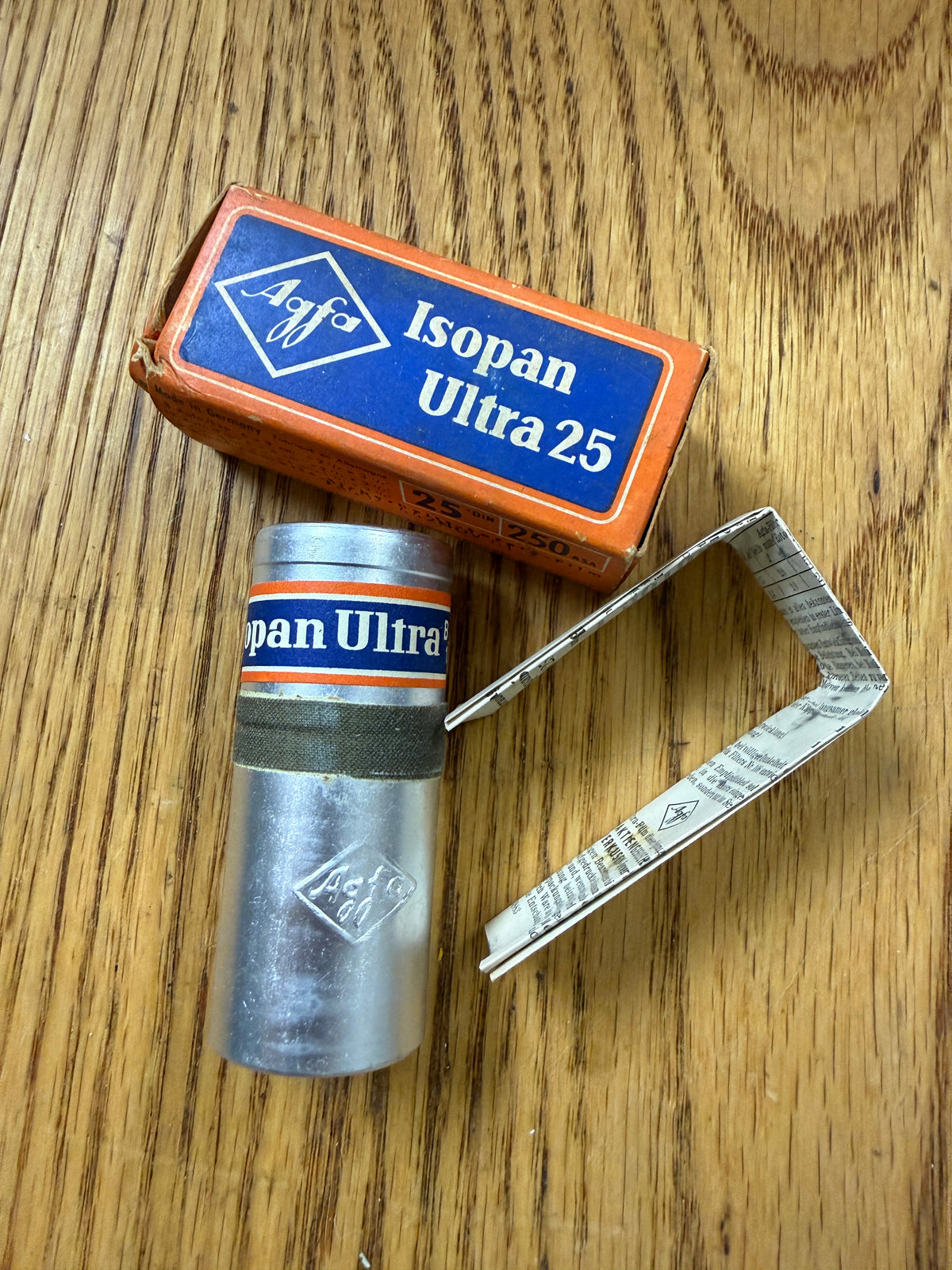 Agfa Isopan Ultra 25 B2 8 120 ISU 25 Film Roll